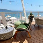 Luštica Bay, beach bar THE ROCK